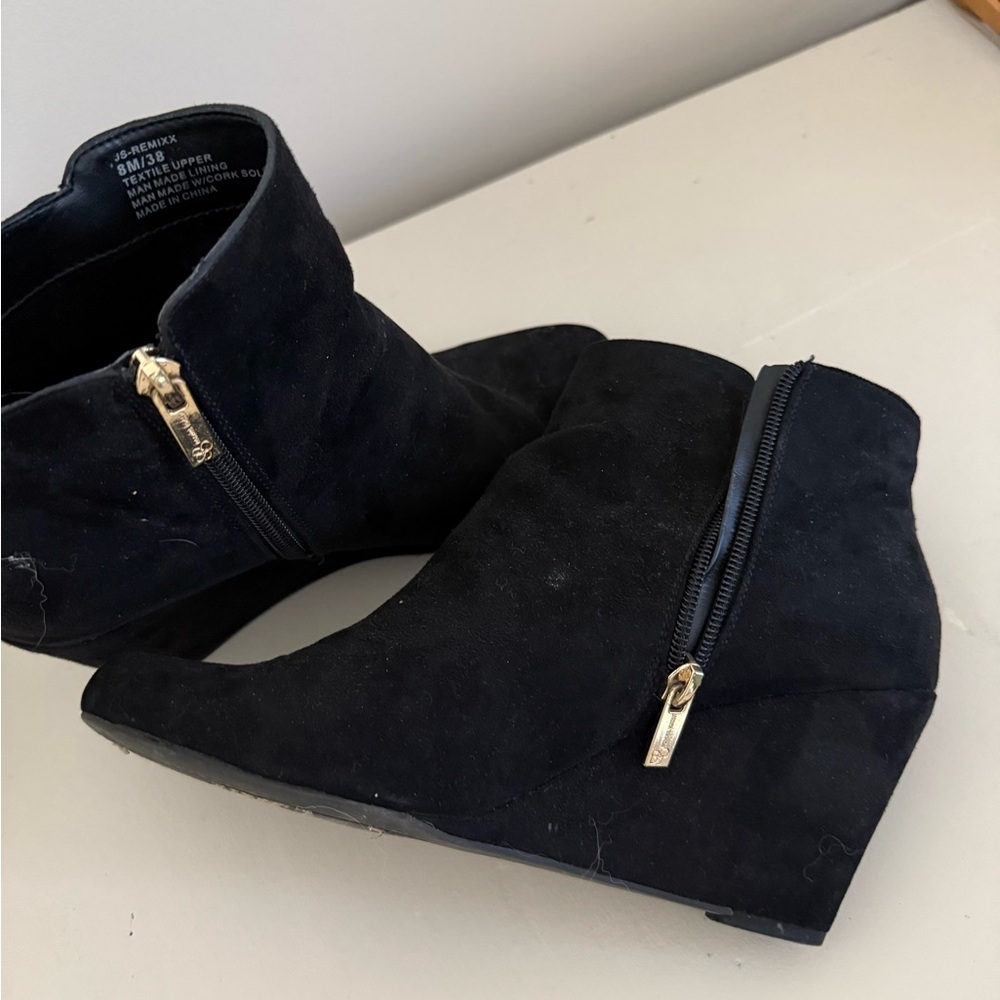 Jessica Simpson Elegant Black Ankle Boots